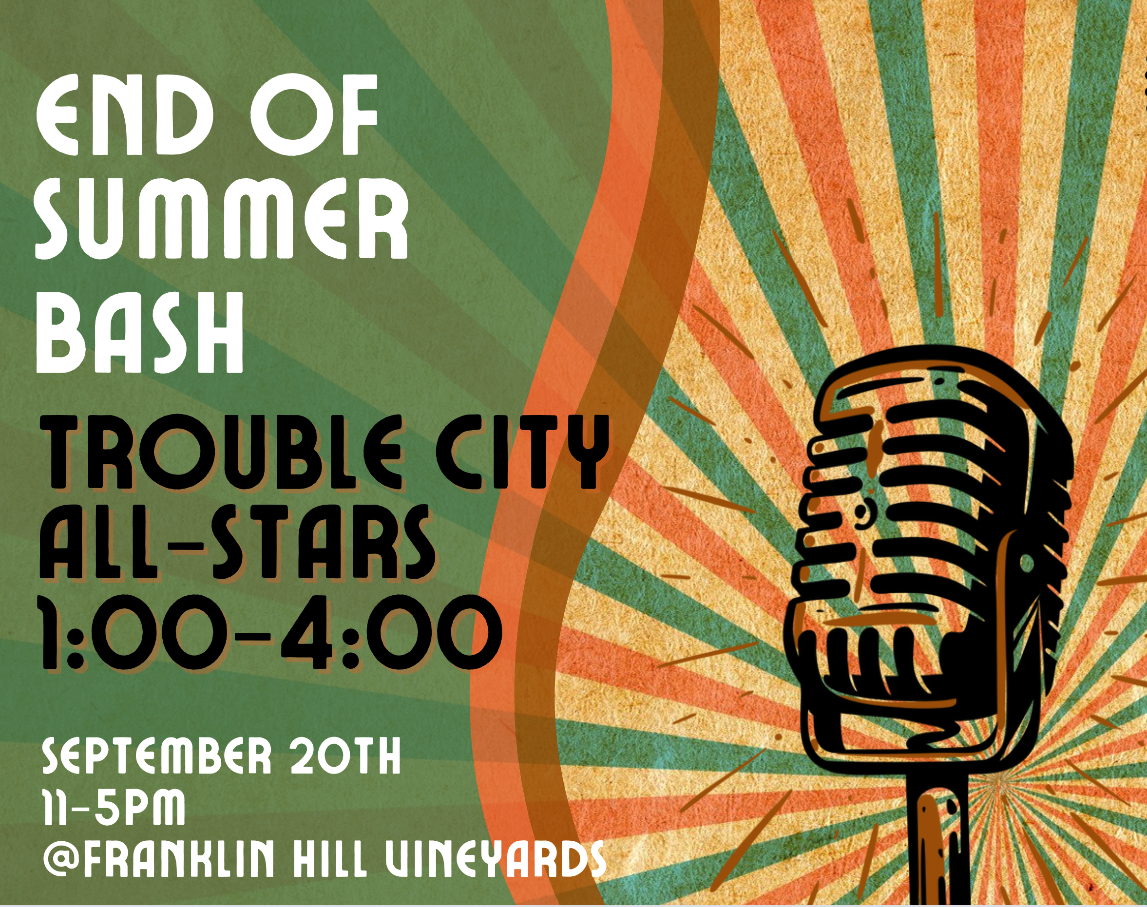 End of the Summer Bash!